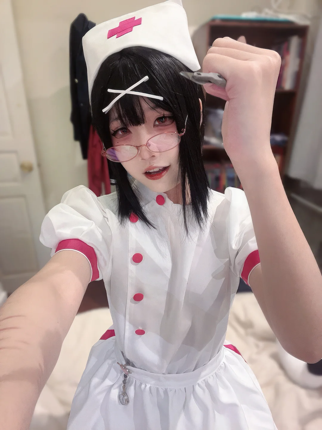 清水凪 - No.025 夜勤小护士 [31P-76MB] tg@simisebaisi 【丝足阁】022.webp